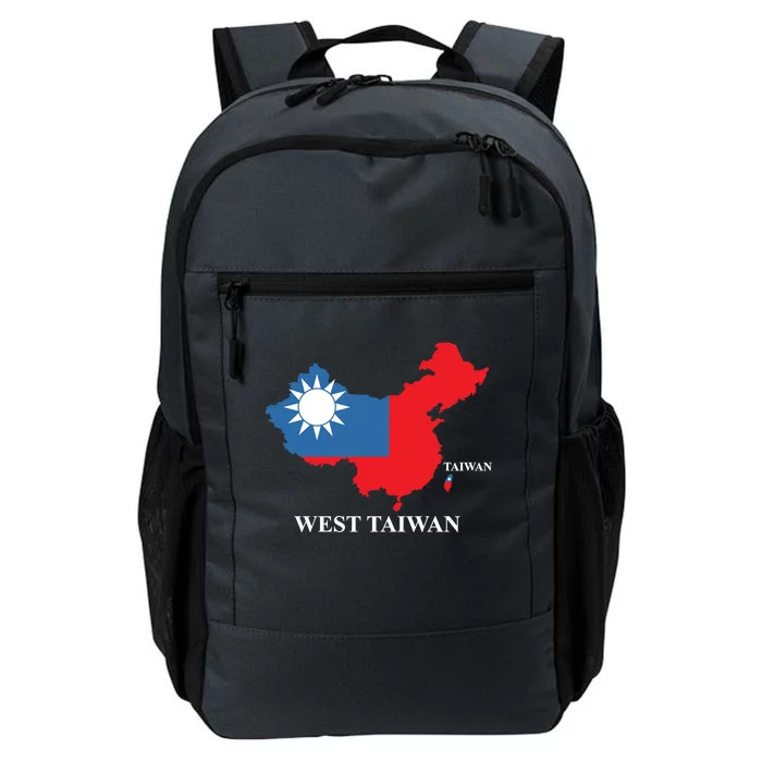 West Taiwan Funny China Map Define China Is West Taiwan Gift Daily Commute Backpack