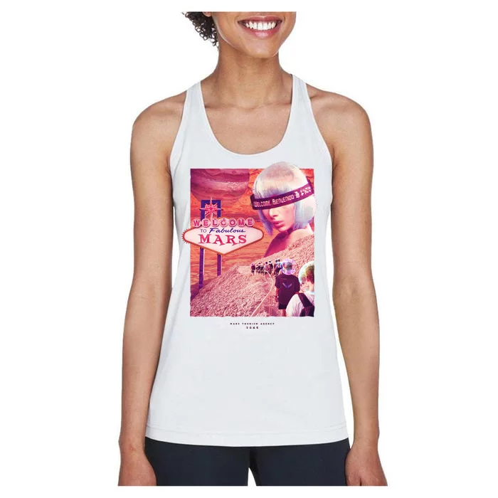 Welcome To Fabulous Mars Women's Racerback Tank