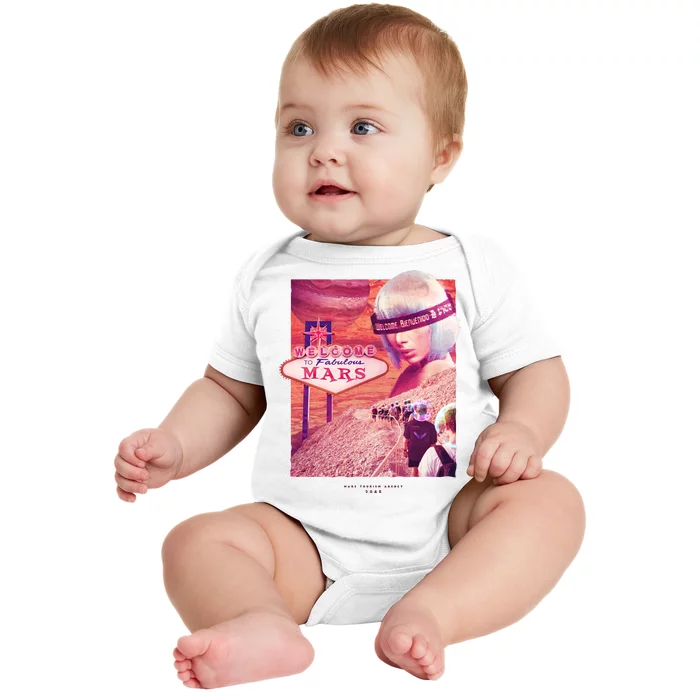 Welcome To Fabulous Mars Baby Bodysuit