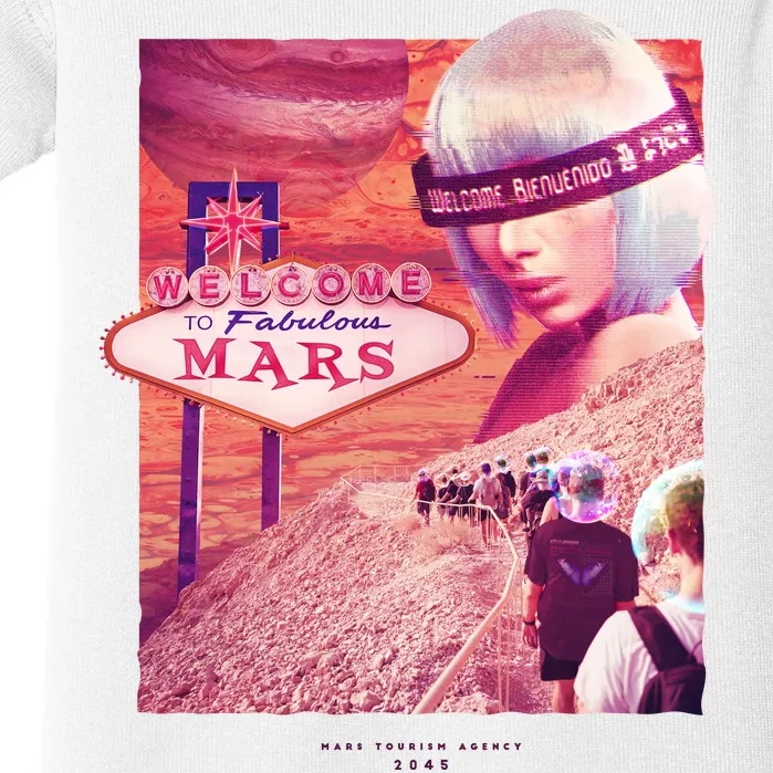 Welcome To Fabulous Mars Baby Bodysuit