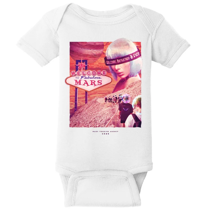 Welcome To Fabulous Mars Baby Bodysuit