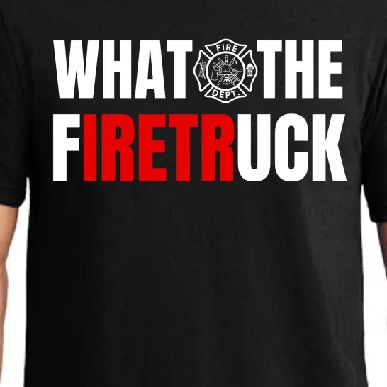 What The Firetruck Pajama Set