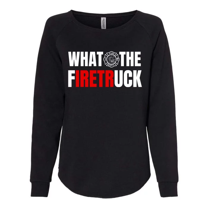 What The Firetruck Womens California Wash Sweatshirt