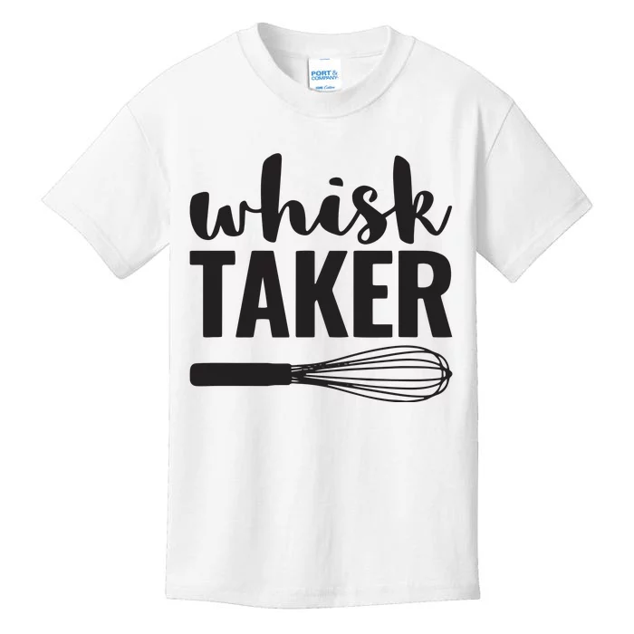 Whisk Taker Funny Baking Cooking Chef Gift Kids T-Shirt