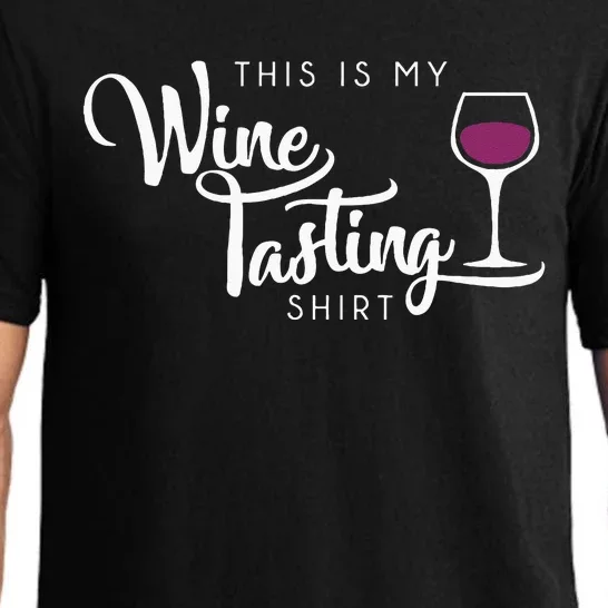 Wine Tasting Funny Cute Drinking Wine Lover Gift Pajama Set