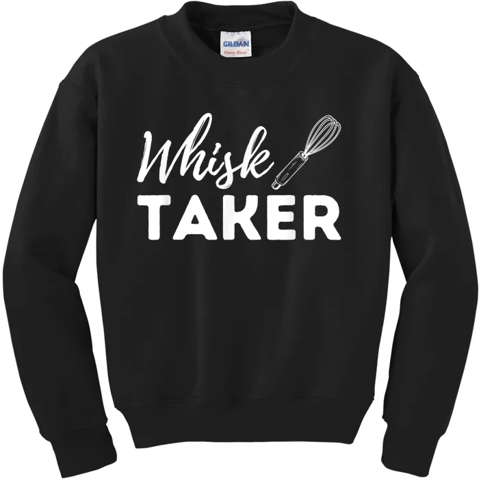 Whisk Taker Funny Cupcake Baker Pastry Baking Gift Kids Sweatshirt