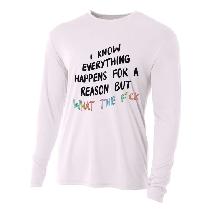 What The Fuck Hoodie Aesthetic Cooling Performance Long Sleeve Crew