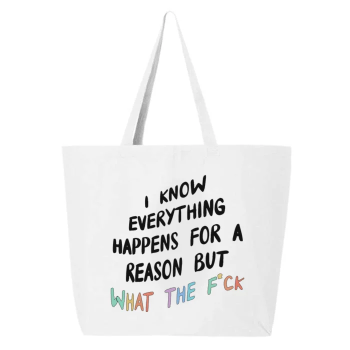 What The Fuck Hoodie Aesthetic 25L Jumbo Tote