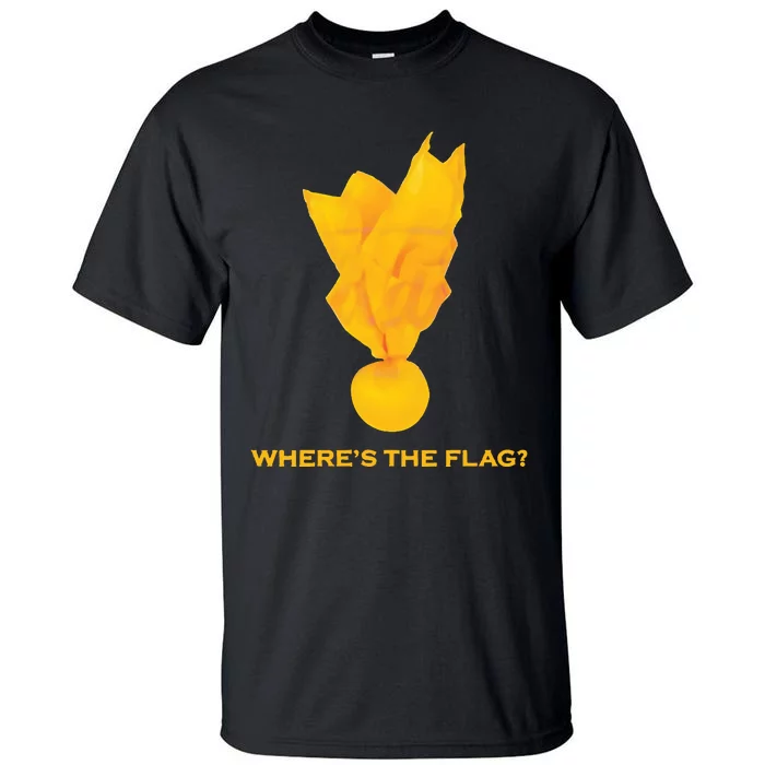 Wheres The Flag Football Penalty Flag Tall T-Shirt