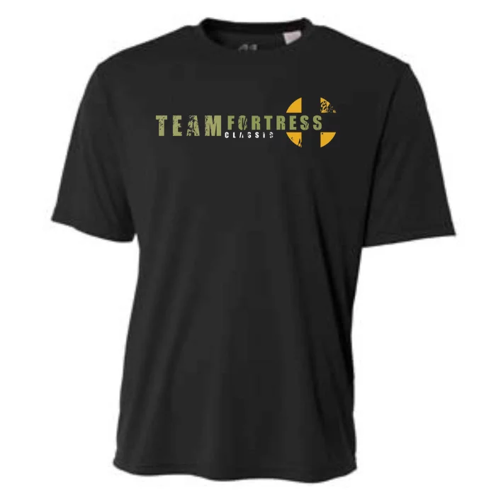 Worn Team Fortress Word Logo Cooling Performance Crew T-Shirt