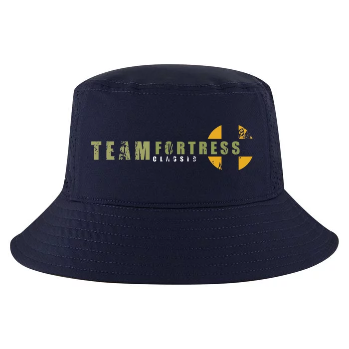 Worn Team Fortress Word Logo Cool Comfort Performance Bucket Hat