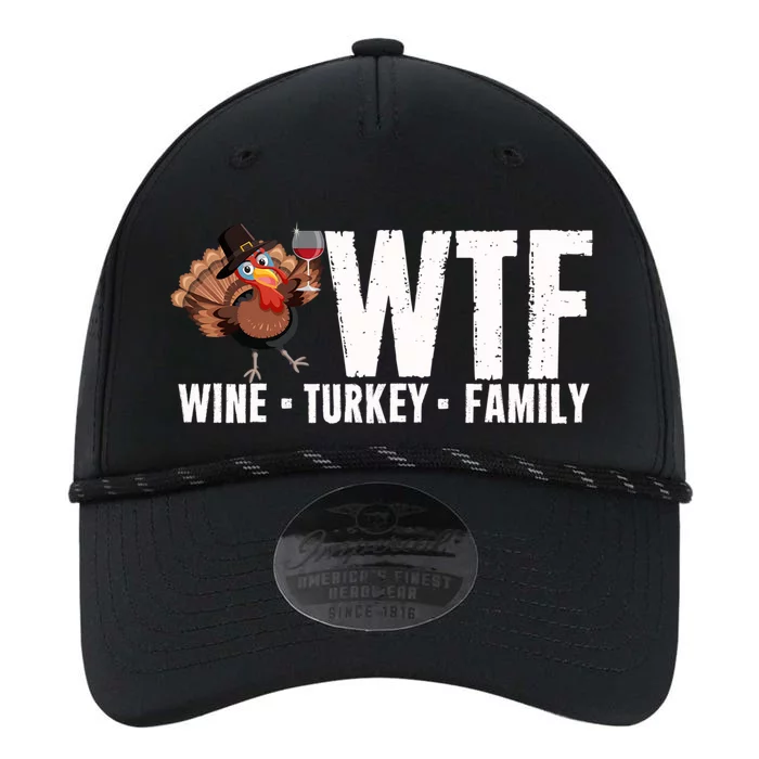 Wine Turkey Family Wtf Thanksgiving Day Funny Gift Performance The Dyno Cap