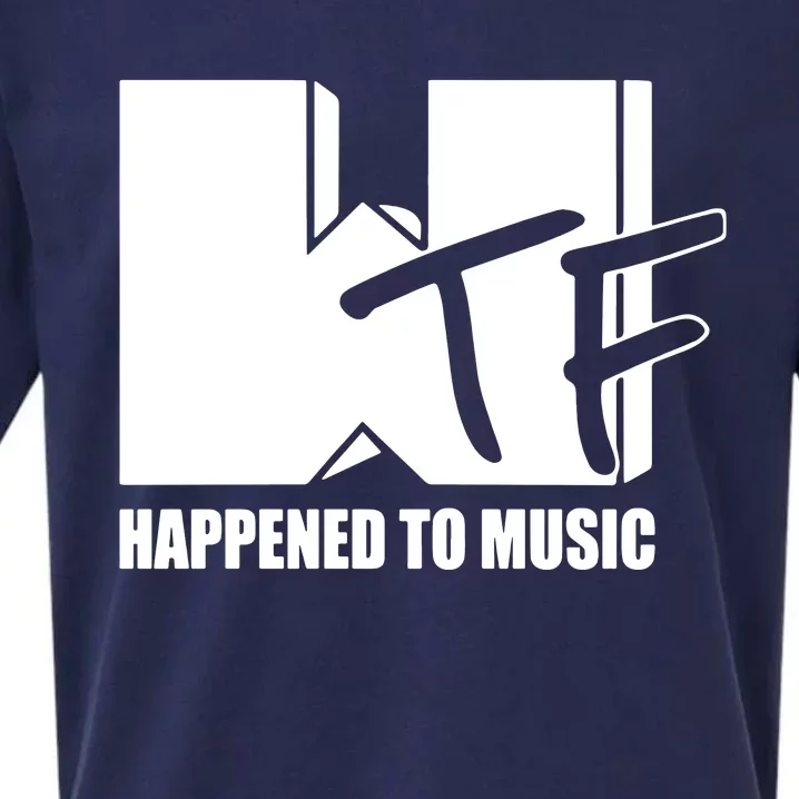 What The Fuuuuuuuck Happened To Music Sueded Cloud Jersey T-Shirt