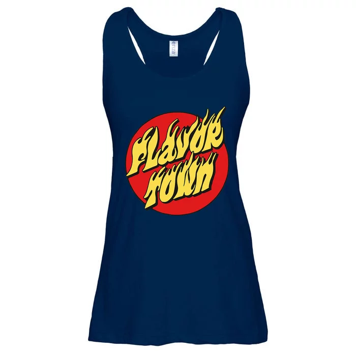 Welcome To Flavortown Mayor Of Flavor Town Funny Meme Ladies Essential Flowy Tank