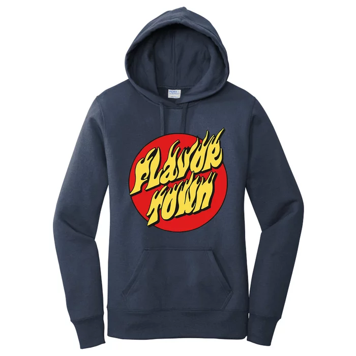 Welcome To Flavortown Mayor Of Flavor Town Funny Meme Women's Pullover Hoodie