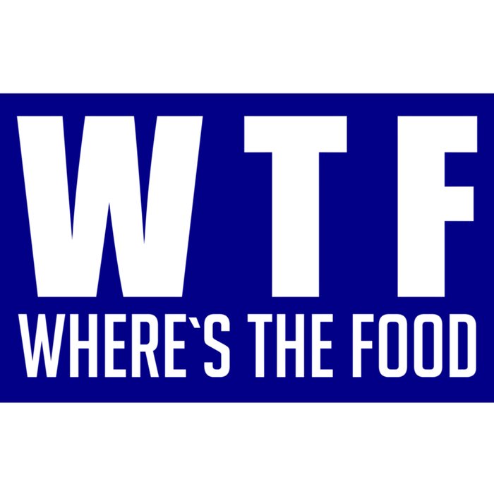 Wheres The Food Gift Funny Wtf Gift Bumper Sticker