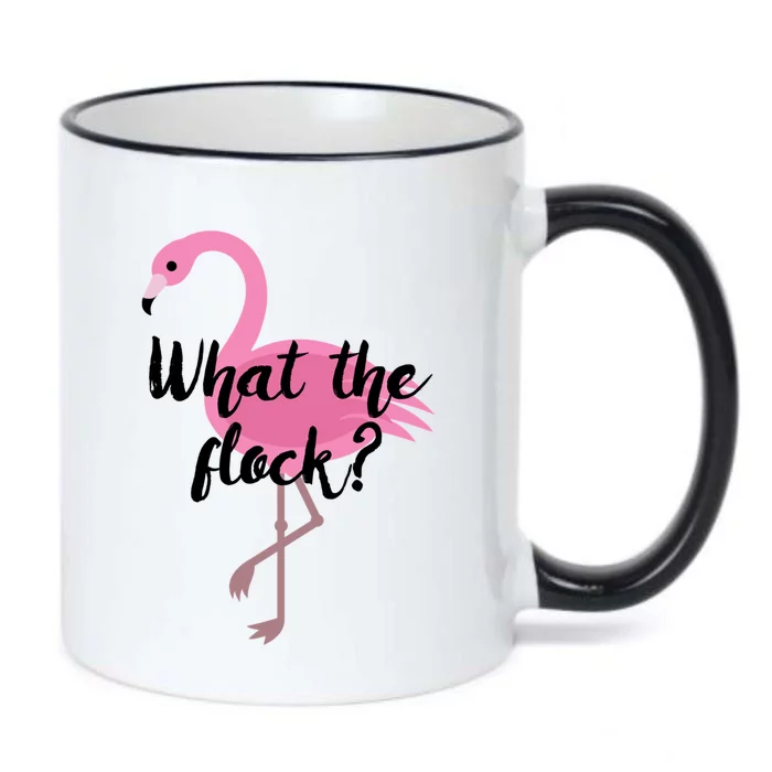 What The Flock Black Color Changing Mug