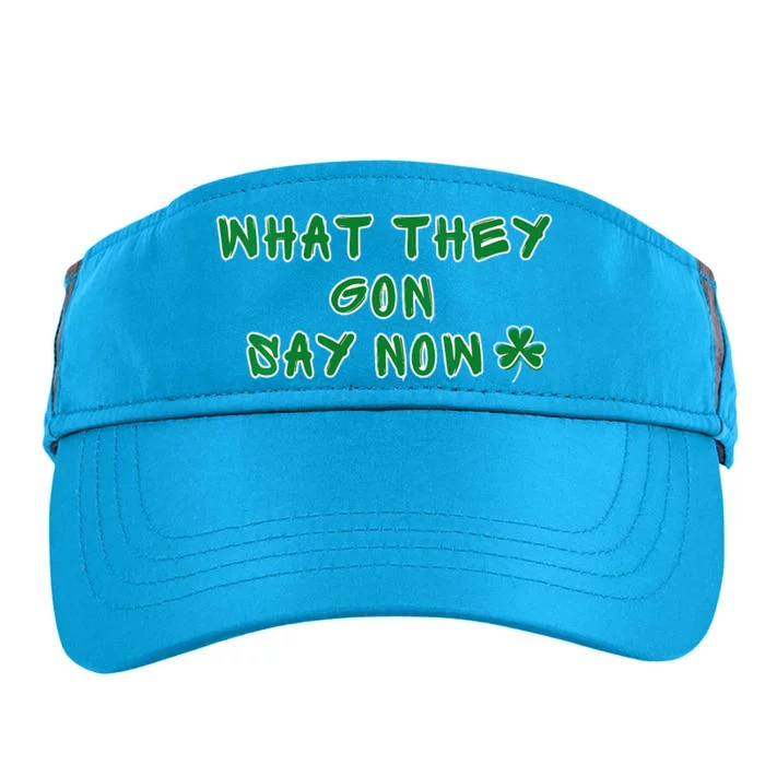 What They Gon Say Now What They Gonna Say Now Basketball Adult Drive Performance Visor