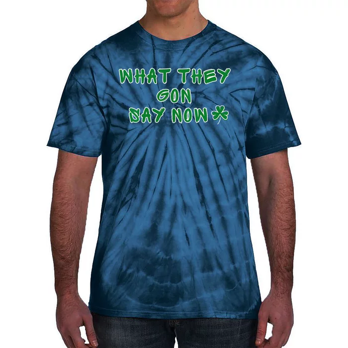 What They Gon Say Now What They Gonna Say Now Basketball Tie-Dye T-Shirt