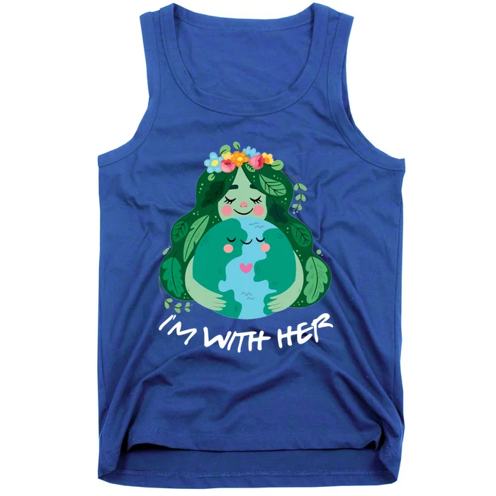 Wear This Green Eco Save The Planet Protect Trees Nature Cute Gift Tank Top