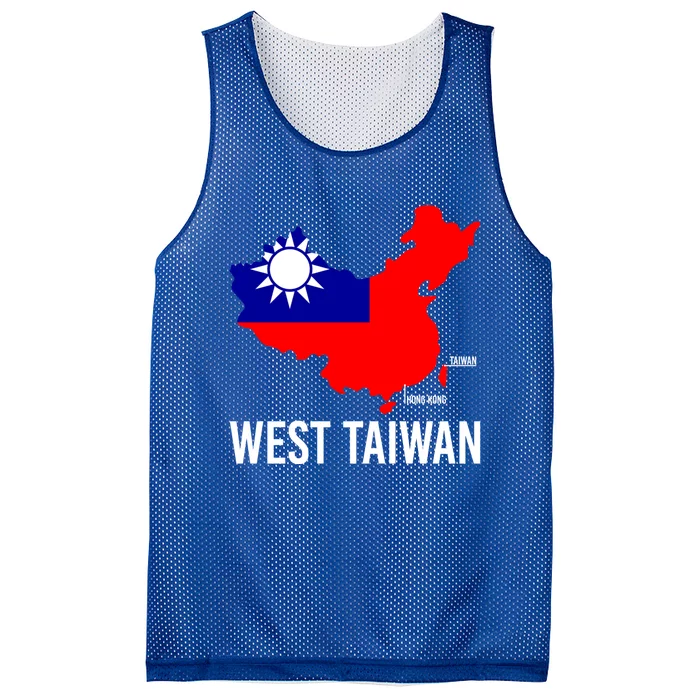 West Taiwan Gift Mesh Reversible Basketball Jersey Tank