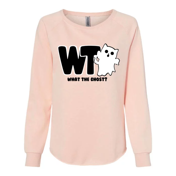 What The Ghost Dark Womens California Wash Sweatshirt