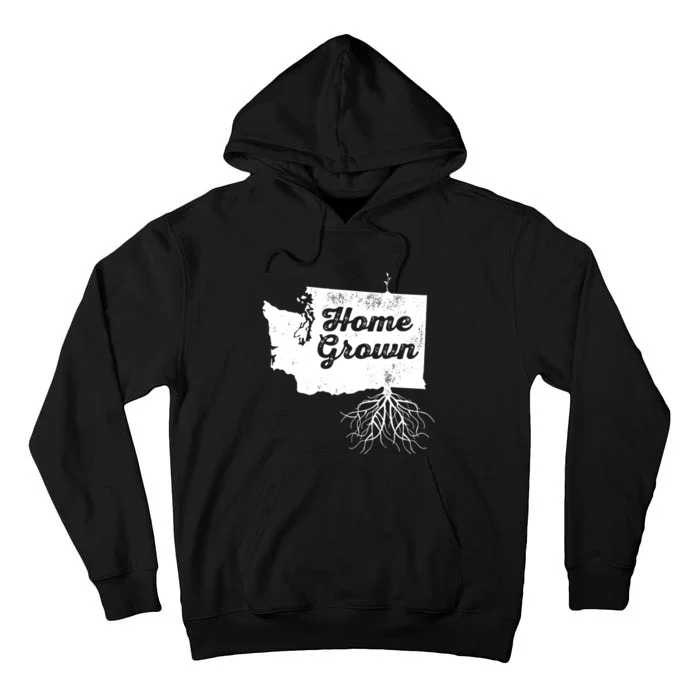 Washington T Home Grown Roots Wa State Pride Tall Hoodie