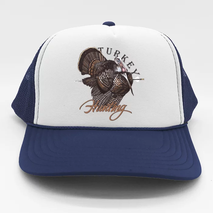 Wild Turkey Hunting Gift Trucker Hat