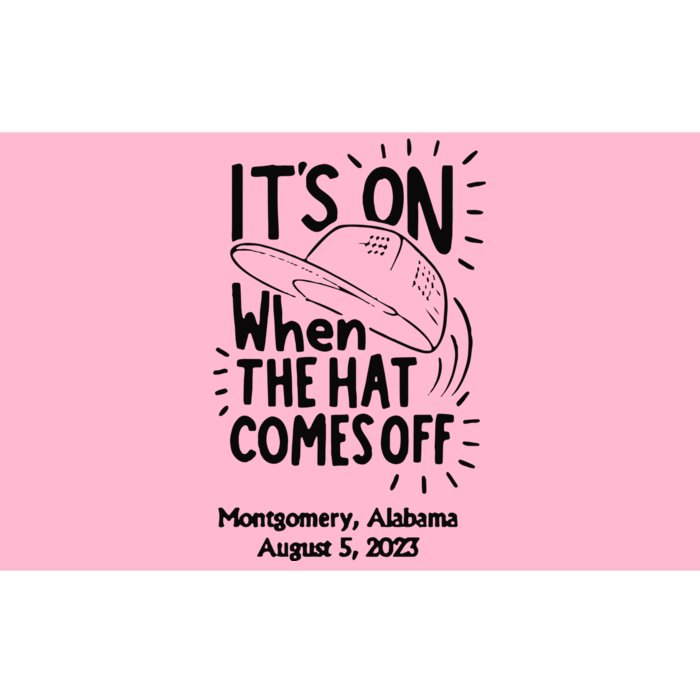 When The Hat Comes Montgomery Brawl Riverfront Montgomery Alabama Bumper Sticker