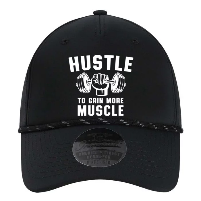 Workout Tee Hustle To Gain Muscle Training Gym Funny Gift Performance The Dyno Cap