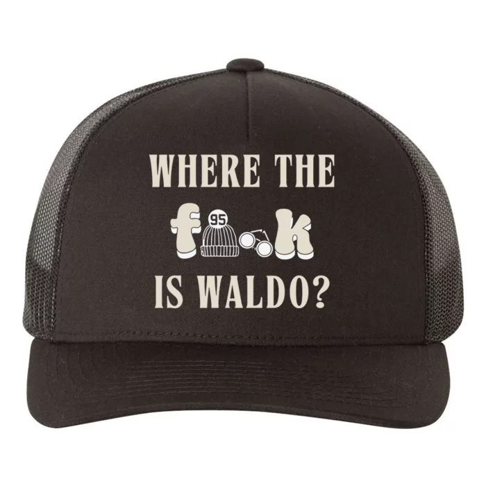 Where The Is W.A.L.D.O Yupoong Adult 5-Panel Trucker Hat