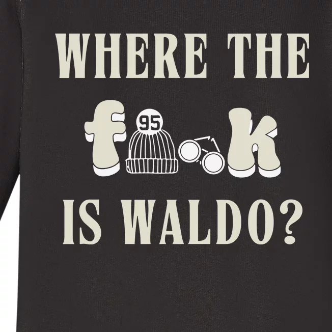 Where The Is W.A.L.D.O Baby Long Sleeve Bodysuit