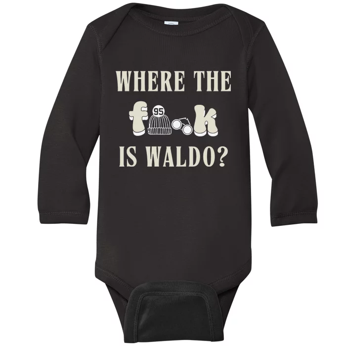 Where The Is W.A.L.D.O Baby Long Sleeve Bodysuit