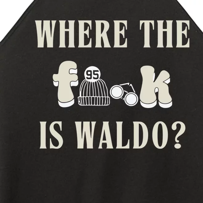 Where The Is W.A.L.D.O Women’s Perfect Tri Rocker Tank