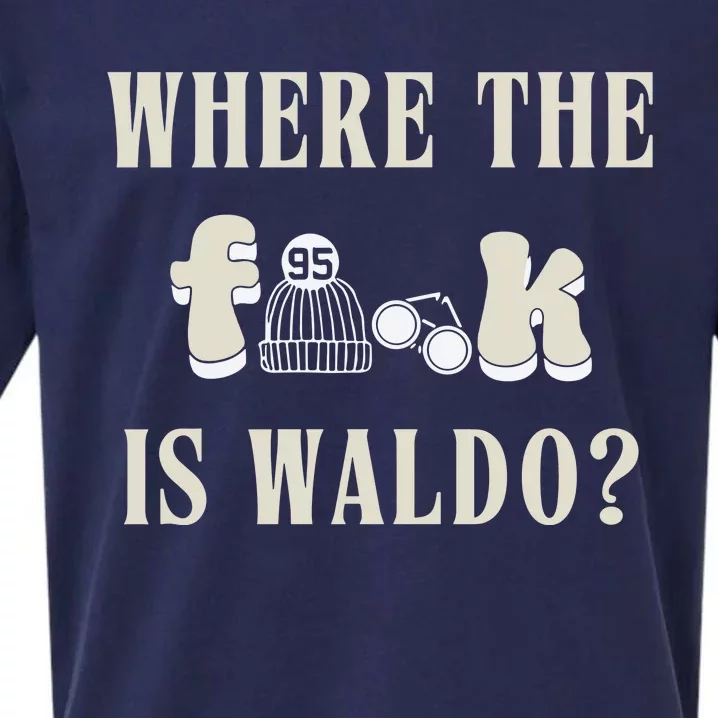 Where The Is W.A.L.D.O Sueded Cloud Jersey T-Shirt