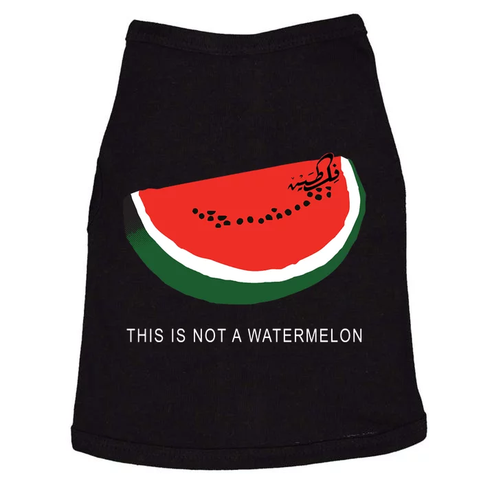 Watermelon This Is Not A Watermelon Palestine Collection Doggie Tank