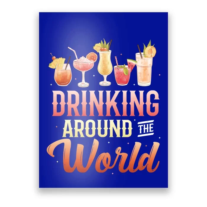 World Tour Ing Around The World Gift Poster