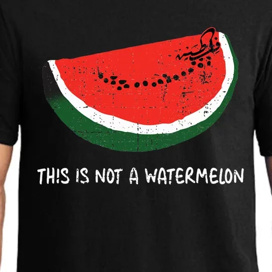 Watermelon 'This is Not a Watermelon' Palestine Collection Pajama Set