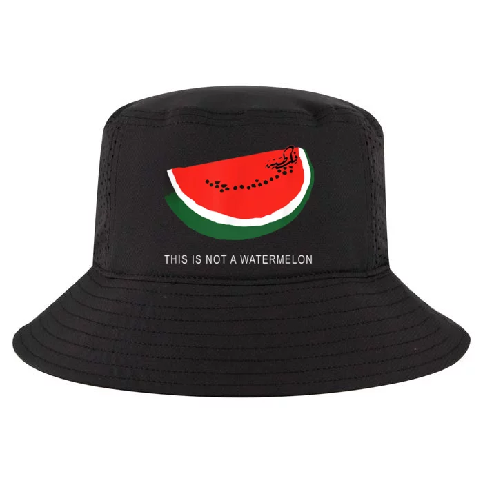 Watermelon This Is Not A Watermelon Palestine Collection Cool Comfort Performance Bucket Hat