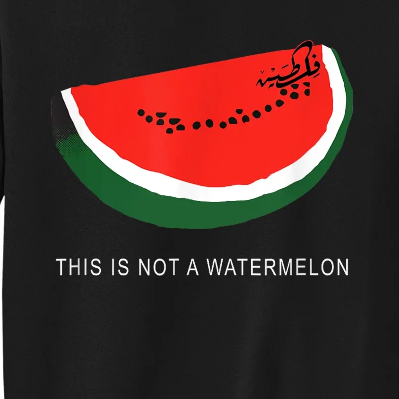 Watermelon This Is Not A Watermelon Palestine Collection Sweatshirt