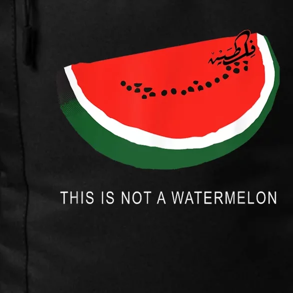 Watermelon This Is Not A Watermelon Palestine Collection Daily Commute Backpack