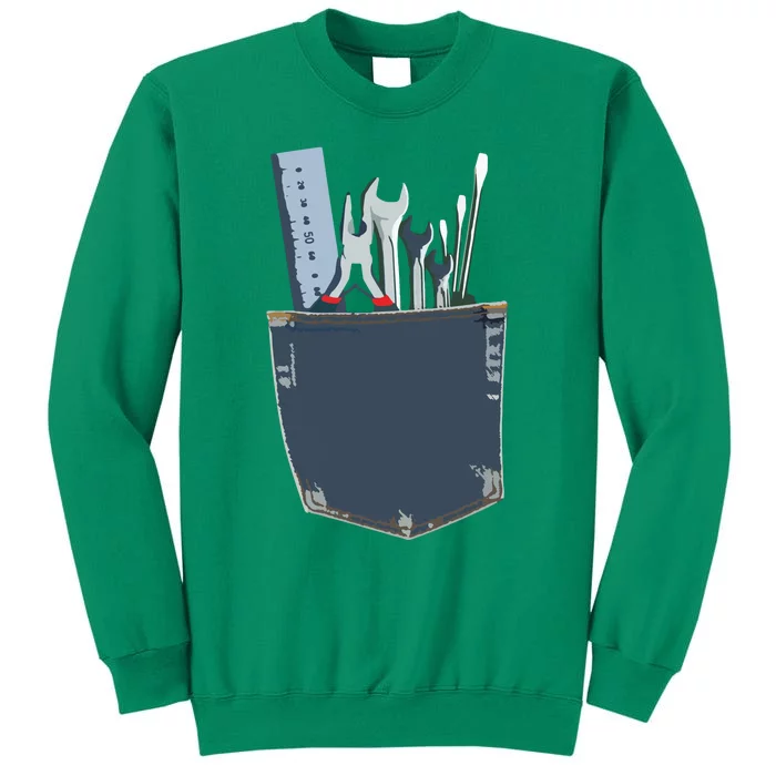 Work Tools In My Pocket Funny Mechanical Engineer Sweatshirt