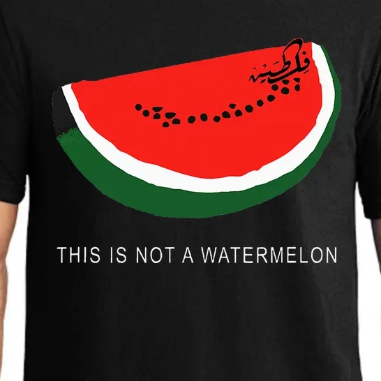 Watermelon 'This is Not a Watermelon' Palestine Collection Pajama Set