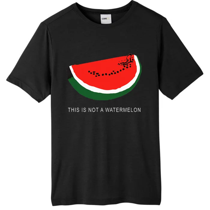 Watermelon 'This is Not a Watermelon' Palestine Collection ChromaSoft Performance T-Shirt