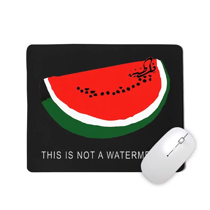 Watermelon 'This is Not a Watermelon' Palestine Collection Mousepad