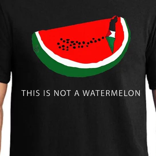 Watermelon 'This is Not a Watermelon' Palestine Collection Pajama Set