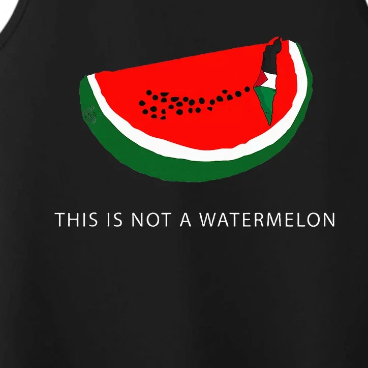 Watermelon 'This is Not a Watermelon' Palestine Collection Performance Tank