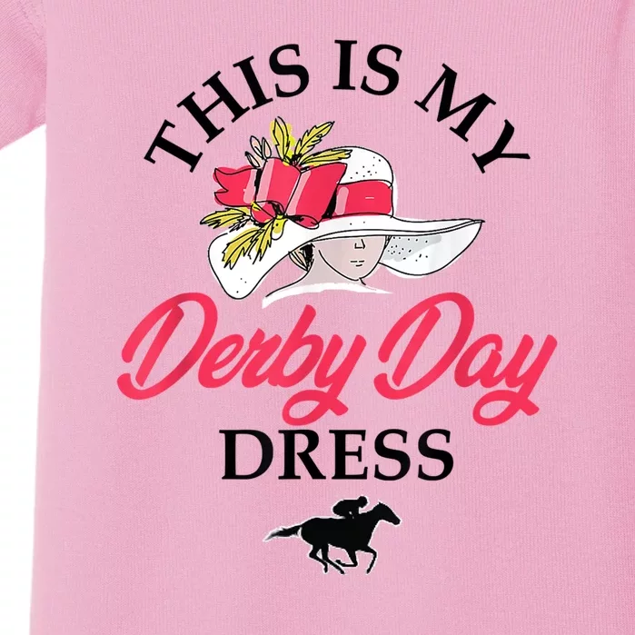 Womens This Is My Derby Day Horseshoe Kentucky For Women Baby Bodysuit