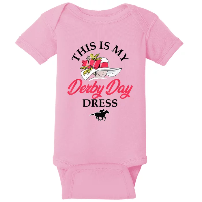 Womens This Is My Derby Day Horseshoe Kentucky For Women Baby Bodysuit