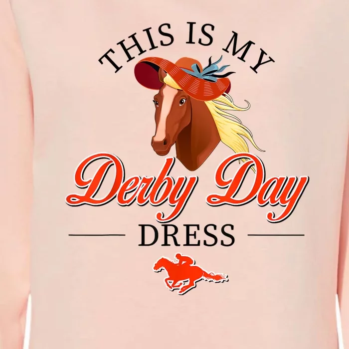 Womens This Is My Derby Day Horseshoe Kentucky For Women Womens California Wash Sweatshirt